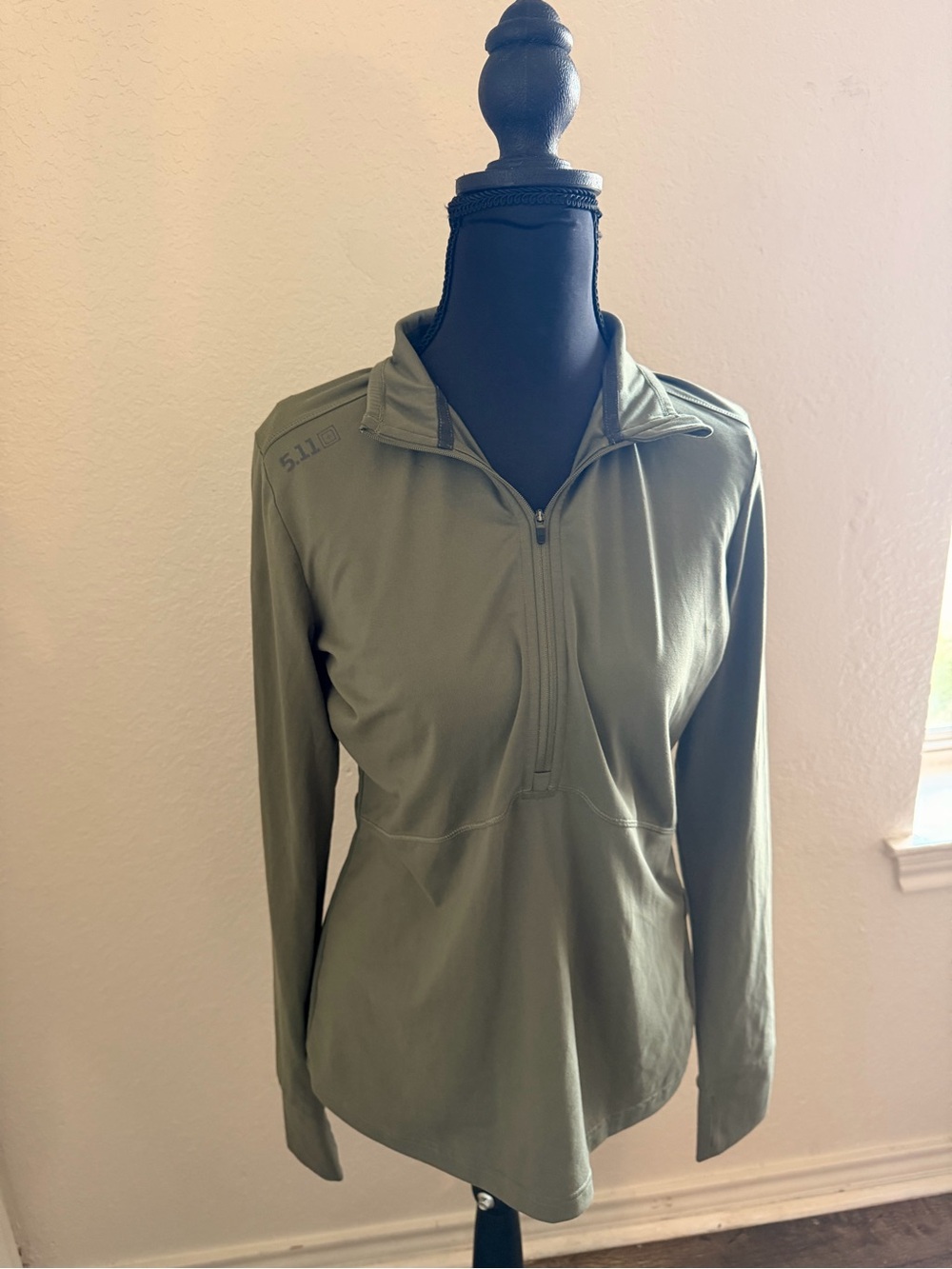 5.11 Tactical Olive Green Field Jacket with Zip Collar